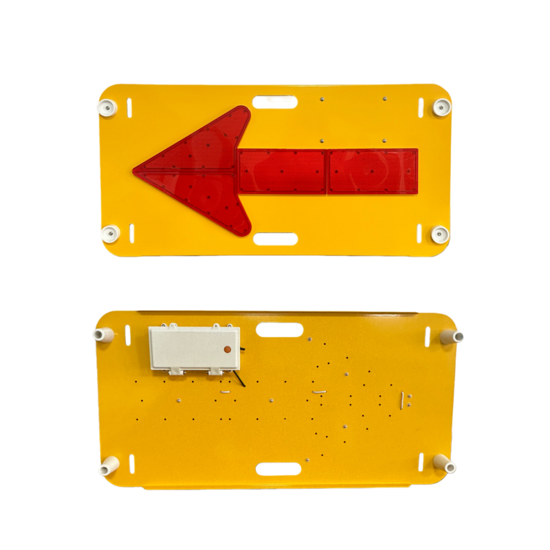 Customizable Visual Directional Sign Board with Strobe Mode and DC6V Voltage