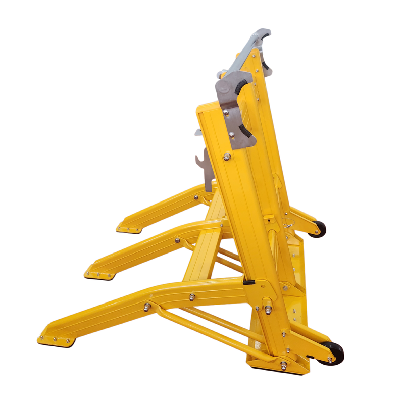 25kg Lightweight Foldable Anti Ram Vehicle Barrier with High-Visibility Engineering Yellow for Traffic Safety