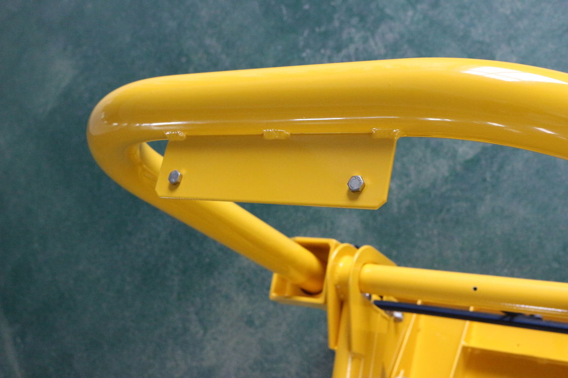 Foldable 660mm Width Portable Vehicle Barricade with Electrostatic Spraying for Construction Zones