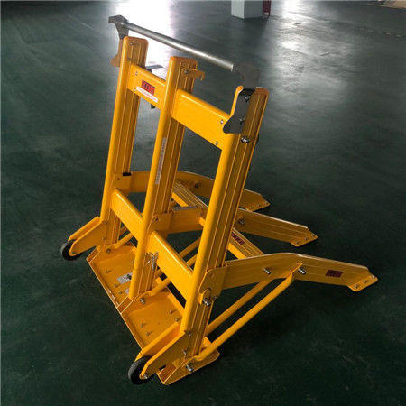 25KG Lightweight Foldable Portable Vehicle Barricade with Electrostatic Spraying for Road Safety