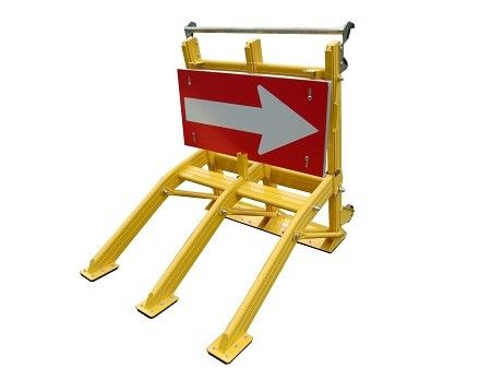 Foldable High Visibility Arrow Board with 3M High-Intensity Reflective Film and Waterproof Design for Traffic Safety